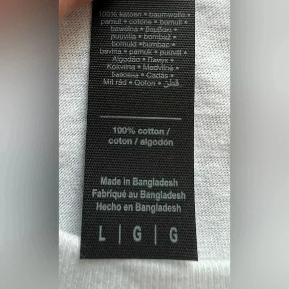 GILDAN | ladies custom Heads Carolina Tails California t-shirt. Size: L - Picture 7 of 7